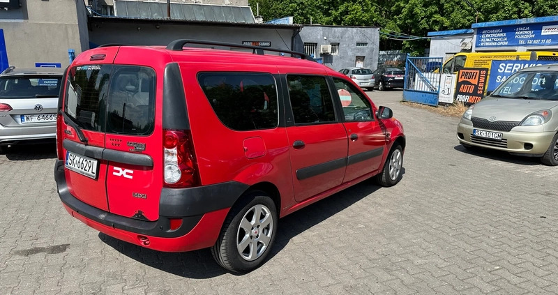 Dacia Logan cena 8900 przebieg: 219000, rok produkcji 2007 z Dzierżoniów małe 154